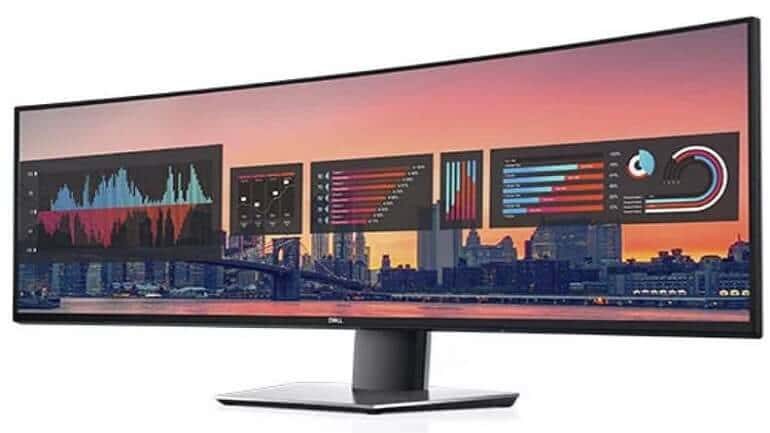 Dell 49 inç çift QHD monitör (Dell UltraSharp U4919DW) göz kamaştırıyor