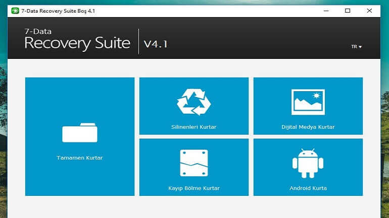 7 data recovery suite programıyla programıyla silinen fotoğrafları kurtarma