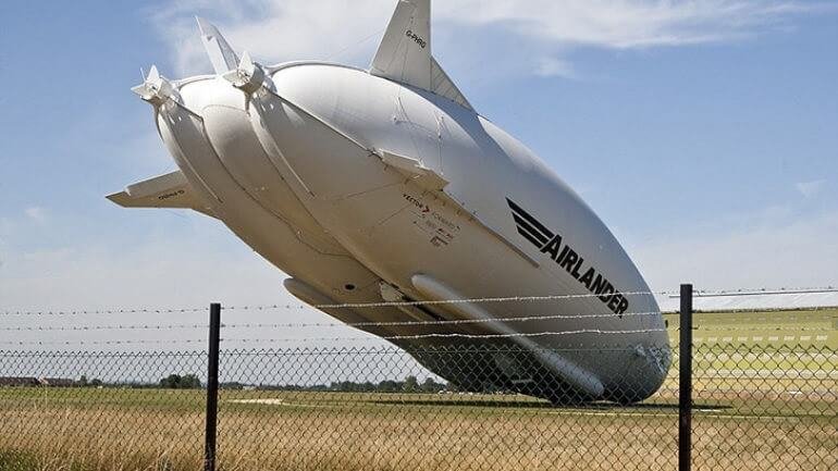 Airlander yere çakıldı