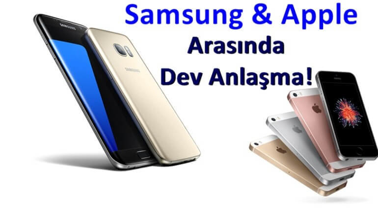 Apple ve Samsung arasında dev kardeşlik adımları