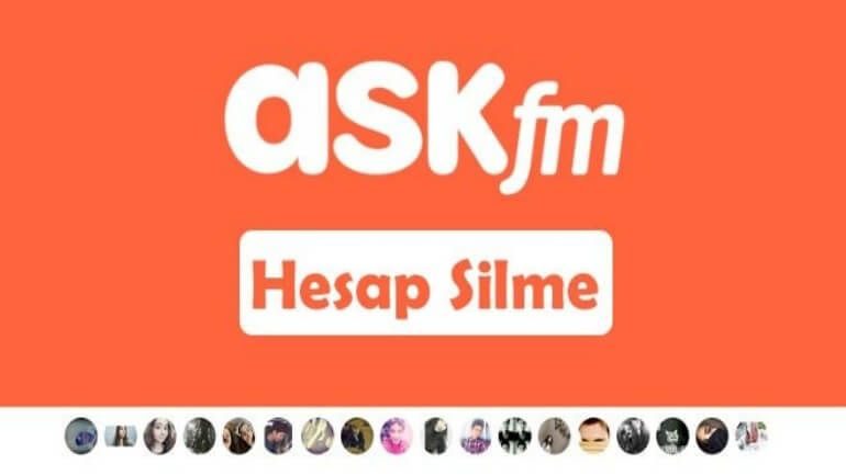 Ask.fm hesap silme