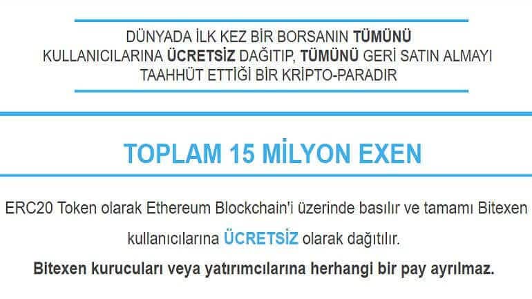 Bedava kripto para – EXEN Coin