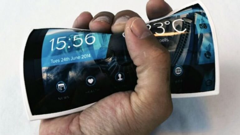 Bükülebilen telefon geliyor!