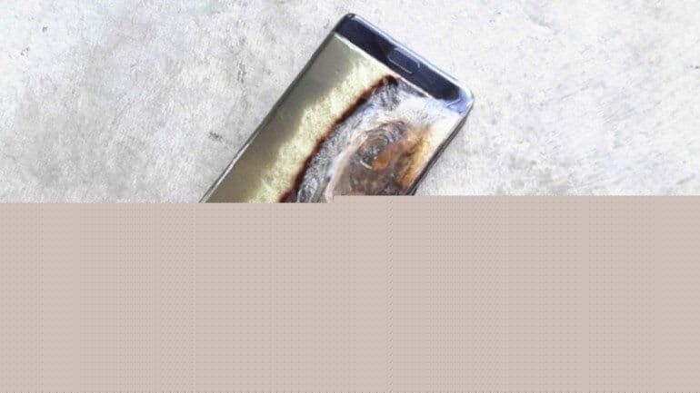 Galaxy Note 7 bu sefer 6 yaşındaki bir çocuğun elinde patladı