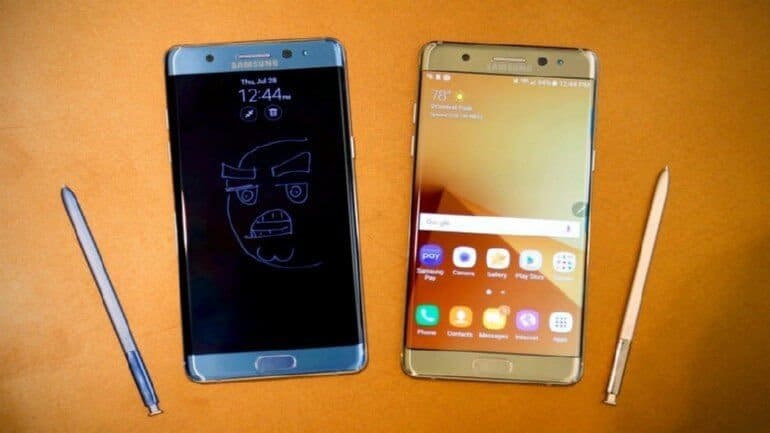 Galaxy Note 7 düşürme testi ve sonuçları