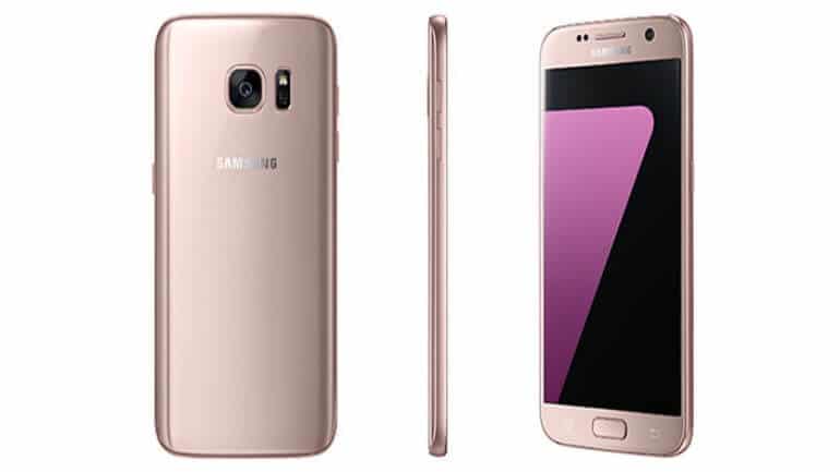 Galaxy S7 ve S7 Edge artık pembe