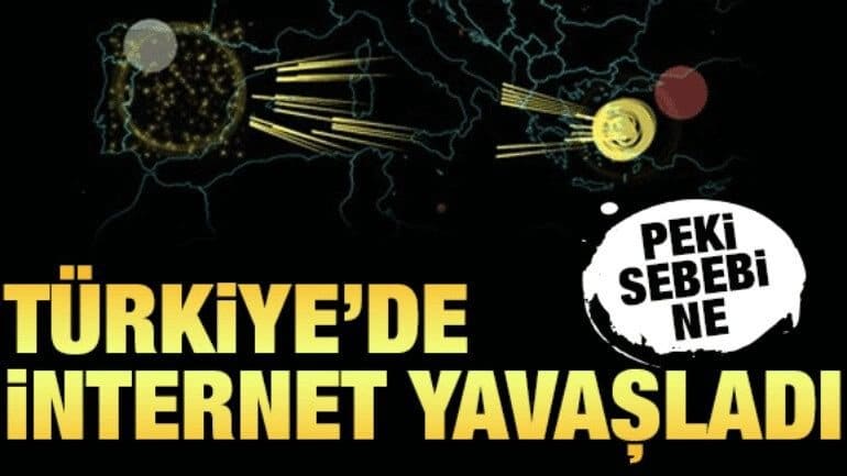 Geçtiğimiz gün internet neden yavaşladı?