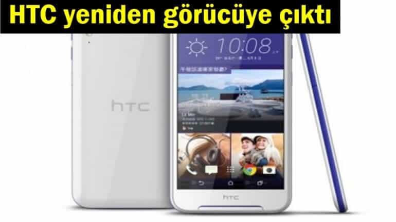 HTC yeni telefonuyla görücüye çıktı!