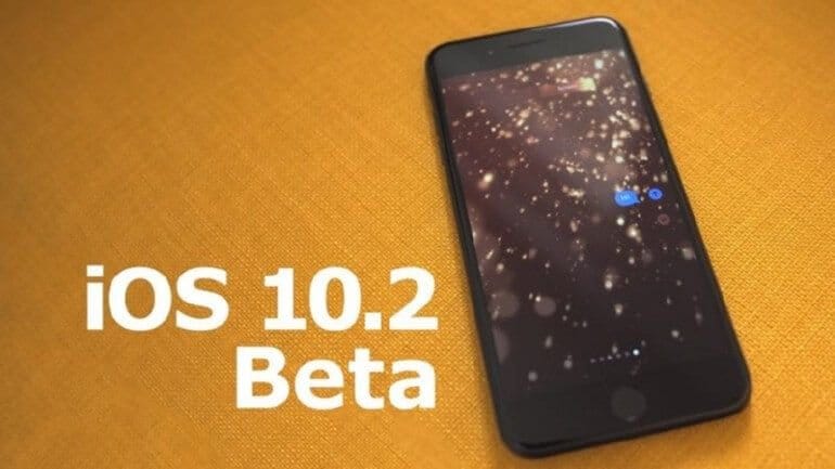 iOS 10.2 Beta 6 sürümü çıktı!