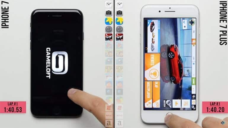 iPhone 7 ve iPhone 7 Plus hız karşılaştırmasında