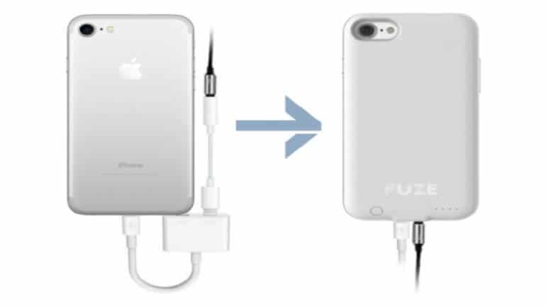 iPhone 7’ye özel kılıf! Hem kulaklık adaptörlü hem bataryalı