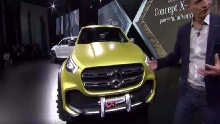 Karşınızda Mercedes-Benz X-CLASS Pikap görücüye çıktı