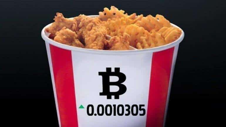 KFC Bitcoin ödeme almaya başladı