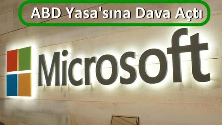 Microsoft’tan Amerikan’a büyük dava