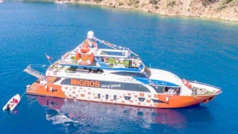 Migros’tan yüzen market uygulaması