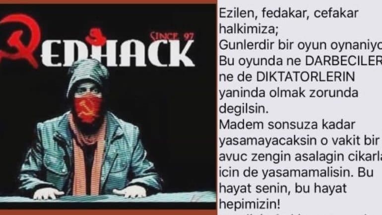RedHack’ten Çanakkale Belediyesi’ne saldırı!