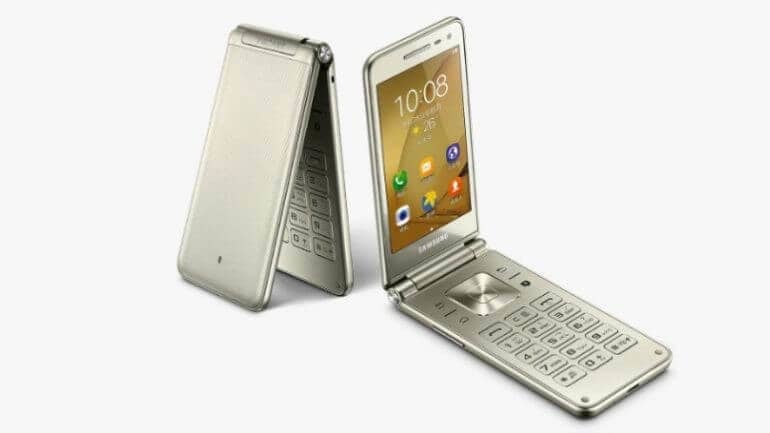 Samsung’un yeni “Kapaklı” akıllı telefonu Galaxy Folder 2
