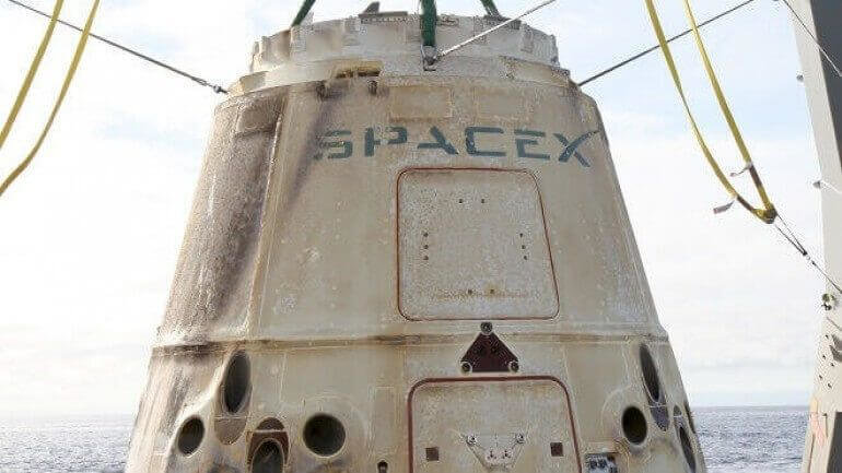 SpaceX’in uzay aracı Dragon kapsülü görevden döndü