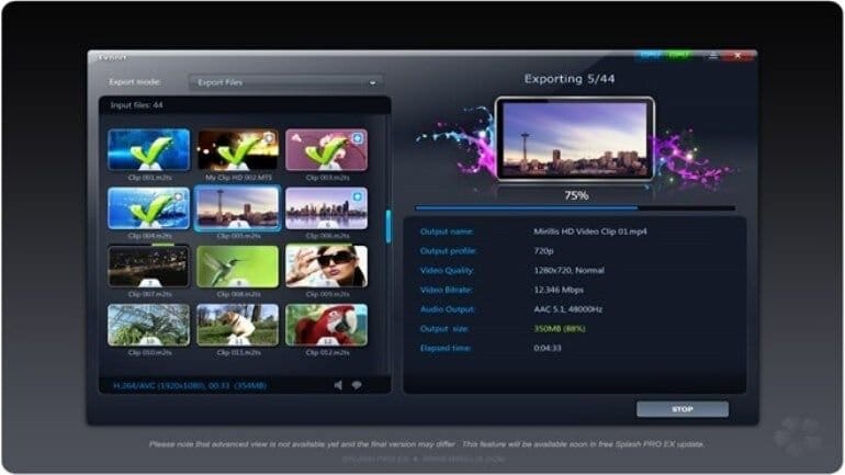 Splash Pro Ex ile FHD videolar izleyin