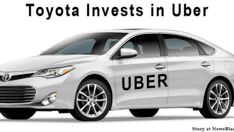 Toyoto’dan Uber’e yatırım !