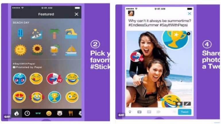 Twitter, markalar için özel sticker satmaya başladı