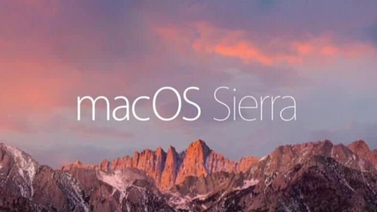 Ve macOS Sierra kullanıcılara sunuldu