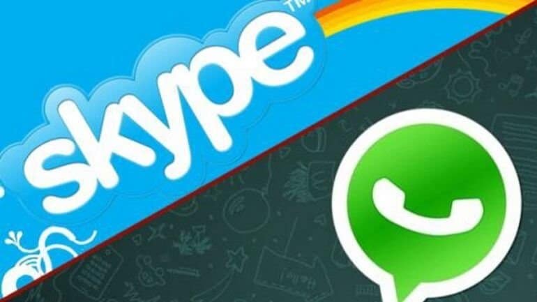 WhatsApp ve Skype için zor günler